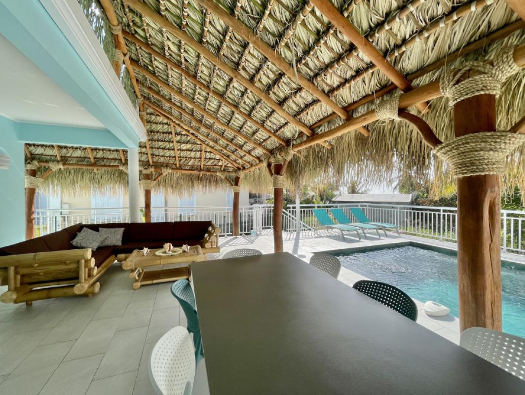 location villa Martinique 8 personnes Le Diamant vue mer terrasse 4
